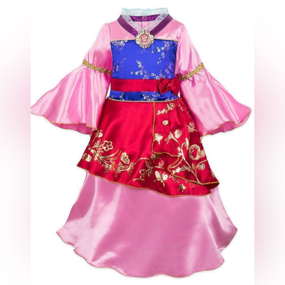 Disney store Mulan costume dress size 7/8
